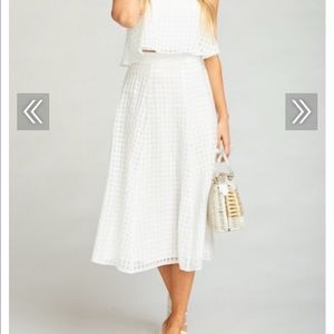 Show me your mumu midi skirt